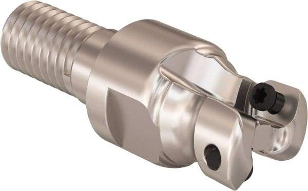 Seco - 1/2" Cutting Diam, 0.32mm Max Depth of Cut, Modular Connection Indexable Copy End Mill - 2 Inserts, LPHT Insert, R217.21 Toolholder - Americas Industrial Supply