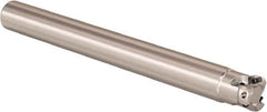 Seco - 18mm Cutting Diam, 16mm Shank Diam, 0.32mm Max Depth of Cut, Straight Shank Indexable Copy End Mill - 3 Inserts, LPHT Insert, R217.21 Toolholder - Americas Industrial Supply