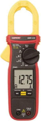 Amprobe - AMP-220, CAT III, Digital True RMS Clamp Meter with 1.378" Clamp On Jaws - 600 VAC/VDC, 600 AC/DC Amps, Measures Voltage, Capacitance, Current, microAmps, Resistance, Temperature - Americas Industrial Supply