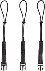 Ergodyne - 12-1/2" Tool Lanyard - Loop Connection, 13" Extended Length, Black - Americas Industrial Supply