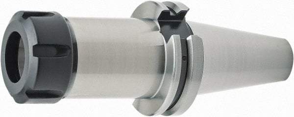 Parlec - 6" Projection, CAT40 Dual Contact Taper, ER32 Collet Chuck - Through Coolant - Exact Industrial Supply