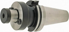 Parlec - CAT40 Dual Contact Taper Shank 19.05mm Pilot Diam Shell Mill Holder - 35.05mm Flange to Nose End Projection, 44.45mm Nose Diam, Through-Spindle Coolant - Exact Industrial Supply