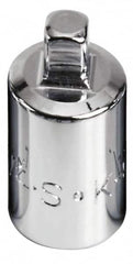 SK - 1/2" Drive, 7/16" Socket, Male Pipe Plug Socket - 4 Points, 1-3/8" OAL - Americas Industrial Supply