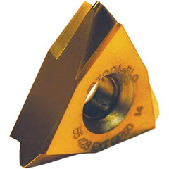 Tool-Flo - TNMC55 API Rotary Shoulder Connection Grade AC50F External On Edge Threading Insert - AlTiN Finish, 4" External TPI, 5/8" Inscribed Circle, Neutral Cut - Americas Industrial Supply