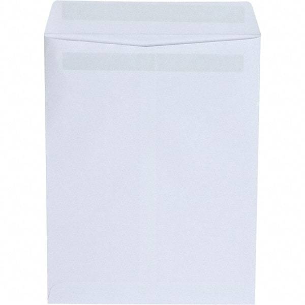Universal One - 16.37" Long x 9-1/2" Wide Self Seal White Catalog Envelope - White - Americas Industrial Supply