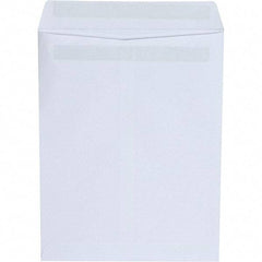 Universal One - 16.37" Long x 9-1/2" Wide Self Seal White Catalog Envelope - White - Americas Industrial Supply