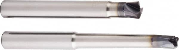 Seco - 8mm, 4 Flute, Single End, Solid Carbide, 2mm Corner Radius End Mill - 70mm OAL, 10° Helix, Right Hand Flute, 2mm LOC, Right Hand Cut, 32mm Extended Reach - Americas Industrial Supply