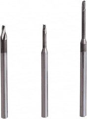 Seco - 0.6mm, 2 Flute, Single End, Solid Carbide, 0.05mm Corner Radius End Mill - 40mm OAL, 20° Helix, Right Hand Flute, 0.9mm LOC, Right Hand Cut, 3mm Extended Reach - Americas Industrial Supply