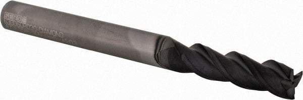 Seco - 6mm, 3 Flute, Single End, Solid Carbide, 0.3mm Corner Radius End Mill - 65mm OAL, 40° Helix, Right Hand Flute, 20mm LOC, Right Hand Cut - Americas Industrial Supply