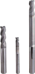 Seco - 4mm, 3 Flute, Single End, Solid Carbide, 0.3mm Corner Radius End Mill - 50mm OAL, 40° Helix, Right Hand Flute, 5mm LOC, Right Hand Cut, 20mm Extended Reach - Americas Industrial Supply
