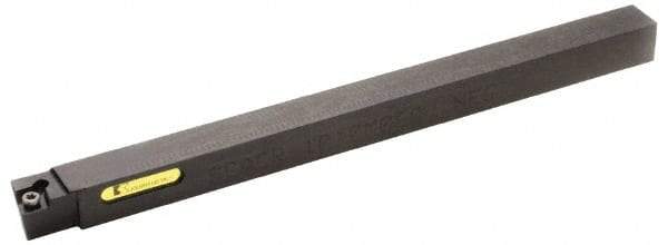 Kennametal - SCAC, Right Hand Cut, 16mm Shank Height x 16mm Shank Width, Neutral Rake Indexable Turning Toolholder - 125mm OAL, CC..09T3.. Insert Compatibility, Series Screw-On - Americas Industrial Supply