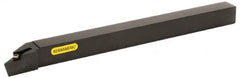 Kennametal - SVJB, Right Hand Cut, 3° Lead Angle, 20mm Shank Height x 20mm Shank Width, Neutral Rake Indexable Turning Toolholder - 125mm OAL, VB..1604.. Insert Compatibility, Series Screw-On - Americas Industrial Supply