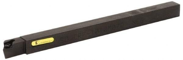 Kennametal - SDJC, Right Hand Cut, 3° Lead Angle, 10mm Shank Height x 10mm Shank Width, Neutral Rake Indexable Turning Toolholder - 150mm OAL, DC..0702.. Insert Compatibility, Series Screw-On - Americas Industrial Supply