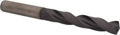 Kennametal - 9.7mm 140° Solid Carbide Jobber Drill - TiAlN Finish, Right Hand Cut, Spiral Flute, Straight Shank, 103mm OAL, Standard Point - Americas Industrial Supply