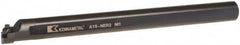 Kennametal - 1-3/8" Min Bore Diam, 12" OAL, 1" Shank Diam, A-NE Indexable Boring Bar - N. Insert, Clamp Holding Method - Americas Industrial Supply