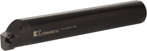 Kennametal - 3-1/4" Min Bore Diam, 16" OAL, 2-1/2" Shank Diam, A-NE Indexable Boring Bar - N. Insert, Clamp Holding Method - Americas Industrial Supply