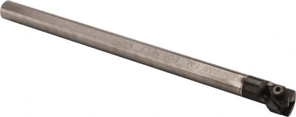 Kennametal - 0.73" Min Bore Diam, 8" OAL, 1/2" Shank Diam, E-NE Indexable Boring Bar - N. Insert, Clamp Holding Method - Americas Industrial Supply