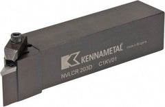 Kennametal - VP.., -5° Lead Angle NVLC External Right Hand Indexable Profiling Toolholder - 1-1/4" Shank Height x 1-1/4" Shank Width, 6" Long, Steel - Americas Industrial Supply