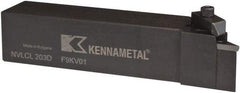 Kennametal - VP.., -5° Lead Angle NVLC External Left Hand Indexable Profiling Toolholder - 1-1/4" Shank Height x 1-1/4" Shank Width, 6" Long, Steel - Americas Industrial Supply