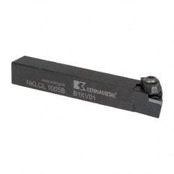Kennametal - NP.., -5° Lead Angle NKLC External Left Hand Indexable Profiling Toolholder - 5/8" Shank Height x 5/8" Shank Width, 4-1/2" Long, Steel - Americas Industrial Supply
