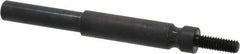 Made in USA - 8-32 Cross/Square Pad Mandrel - 3" Long x 1/4" Diam - Americas Industrial Supply