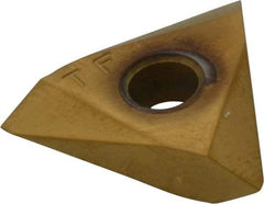 Tool-Flo - TNMA44 API Buttress Grade GP50D Edge Threading Insert - TiN Finish, 5-24" Internal TPI, 1/2" Inscribed Circle - Americas Industrial Supply