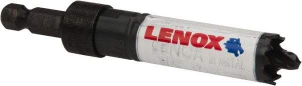 Lenox - 11/16" Diam, 1-1/2" Cutting Depth, Hole Saw - Bi-Metal Saw, Toothed Edge - Americas Industrial Supply