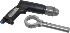 Ingersoll-Rand - 1/2" Keyed Chuck - Pistol Grip Handle, 950 RPM, 19 CFM, 0.5 hp, 90 psi - Americas Industrial Supply