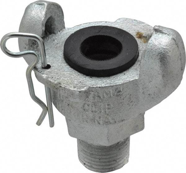 Dixon Valve & Coupling - 1/2" NPT, Universal Hose Coupling with Male NPT Ends - Malleable Iron - Americas Industrial Supply