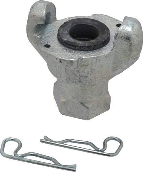 Dixon Valve & Coupling - 1/4" NPT, Universal Hose Coupling with Female NPT Ends - Malleable Iron - Americas Industrial Supply