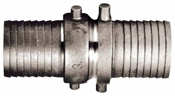 Dixon Valve & Coupling - 6" Aluminum/Brass Suction Complete Coupling - Short Shank - Americas Industrial Supply