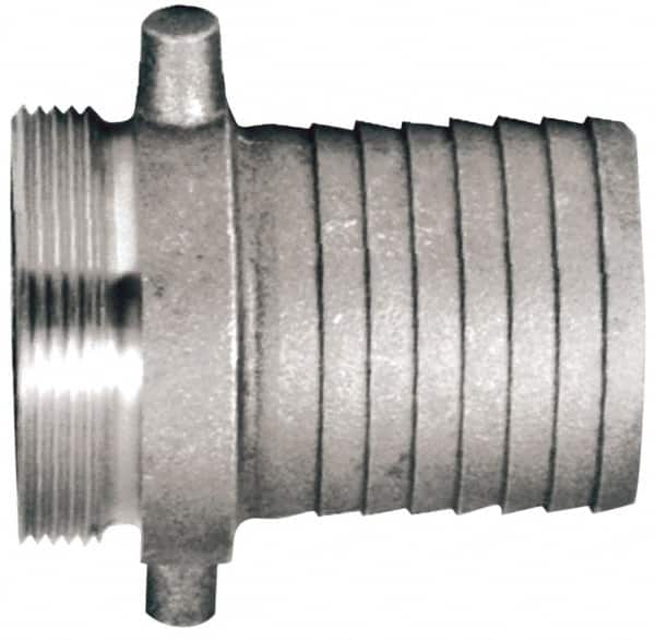 Dixon Valve & Coupling - 4" Brass Suction Male Coupling - Short Shank - Americas Industrial Supply