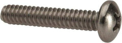 Value Collection - #10-24 UNC, 1" Length Under Head Phillips Drive Machine Screw - Pan Head, Grade 316 Stainless Steel, Uncoated, Without Washer - Americas Industrial Supply
