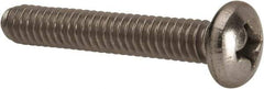Value Collection - 1/4-20 UNC, 1-1/2" Length Under Head Phillips Drive Machine Screw - Pan Head, Grade 316 Stainless Steel, Uncoated, Without Washer - Americas Industrial Supply