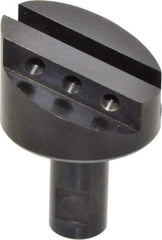 Made in USA - 2" Head, 3/4" Shank Diam, 1 Bit Per Cutter, 3/8" Tool Bit, Fly Cutter - Straight Shank - Americas Industrial Supply