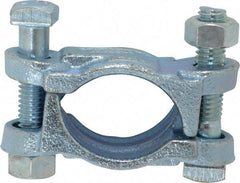 Dixon Valve & Coupling - 1-5/8 to 1-13/16" OD, Double Bolt Iron Clamp - Plated Malleable Iron - Americas Industrial Supply