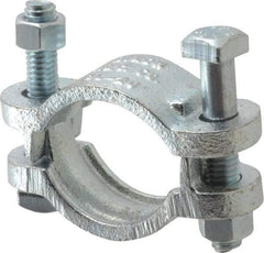 Dixon Valve & Coupling - 1-3/4 to 2-3/64" OD, Double Bolt Iron Clamp - Plated Malleable Iron - Americas Industrial Supply