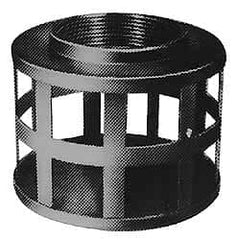 Kuriyama of America - 3" Hose, Square Hole Strainer - Plated Steel - Americas Industrial Supply