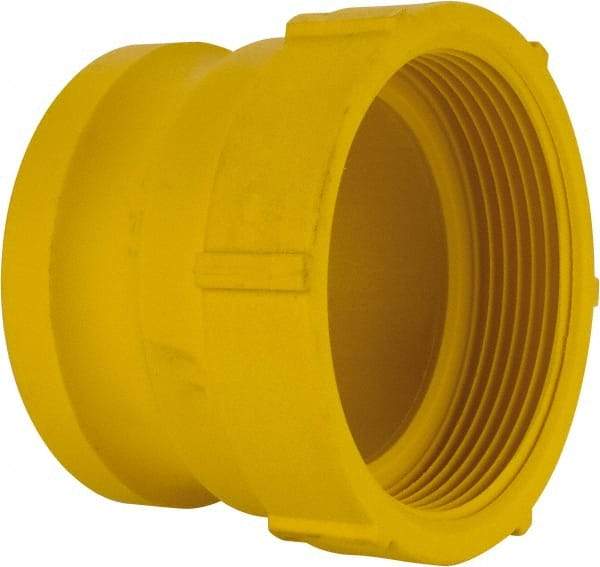 NewAge Industries - 3" Nylon Cam & Groove Suction & Discharge Hose Male Adapter Female NPT Thread - Part A, 3" Thread, 125 Max psi - Americas Industrial Supply