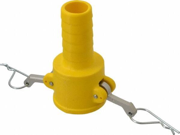 NewAge Industries - 1" Nylon Cam & Groove Suction & Discharge Hose Female Coupler Hose Shank - Part C, 175 Max psi - Americas Industrial Supply