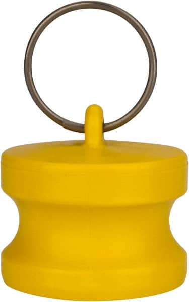 NewAge Industries - 1-1/2" Nylon Cam & Groove Suction & Discharge Hose Dust Plug For Use with Couplers - Part DP, 150 Max psi - Americas Industrial Supply
