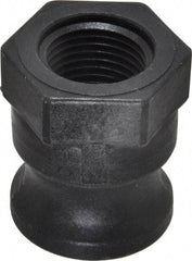 NewAge Industries - 1/2" Polypropylene Cam & Groove Suction & Discharge Hose Male Adapter Female NPT Thread - Part A, 1/2" Thread, 125 Max psi - Americas Industrial Supply