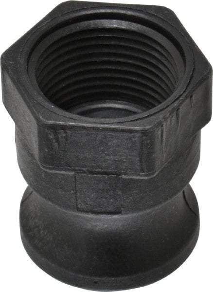 NewAge Industries - 3/4" Polypropylene Cam & Groove Suction & Discharge Hose Male Adapter Female NPT Thread - Part A, 3/4" Thread, 125 Max psi - Americas Industrial Supply