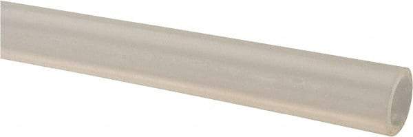 NewAge Industries - 3/16" ID x 1/4" OD, 1/32" Wall Thickness, Cut to Length (100' Standard Length) Silicone Tube - Natural, 5 Max psi, 50 Shore A Hardness - Americas Industrial Supply