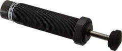 Parker - M25X1.5 Thread, 1/4 Rod Diam, 1 Stroke Length, Male Button Shock - 0.88 Shock Outside Diam, 5.62 OAL - Americas Industrial Supply