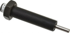 Parker - 9/16-18 Thread, 0.19 Rod Diam, 1/2 Stroke Length, Male Button Shock - 0.66 Shock Outside Diam, 3.41 OAL - Americas Industrial Supply