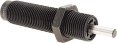 Parker - 3/4-16 Thread, 1/4 Rod Diam, 1/2 Stroke Length, Male Button Shock - 0.66 Shock Outside Diam, 3.81 OAL - Americas Industrial Supply