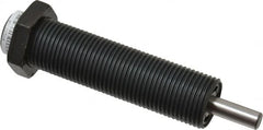 Parker - 3/4-16 Thread, 1/4 Rod Diam, 1/2 Stroke Length, Male Button Shock - 0.66 Shock Outside Diam, 3.81 OAL - Americas Industrial Supply
