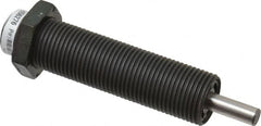 Parker - 3/4-16 Thread, 1/4 Rod Diam, 1/2 Stroke Length, Male Button Shock - 0.66 Shock Outside Diam, 3.81 OAL - Americas Industrial Supply