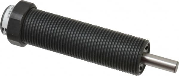 Parker - M20x1.5 Thread, 1/4 Rod Diam, 1/2 Stroke Length, Male Button Shock - 0.66 Shock Outside Diam, 3.81 OAL - Americas Industrial Supply